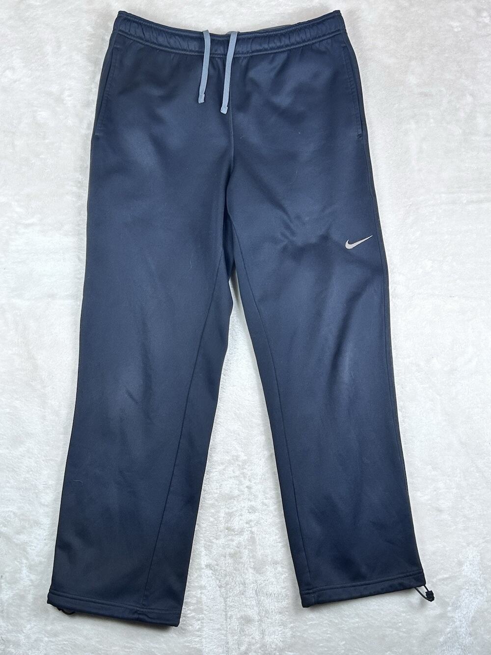 Nike Therma-Fit KO Knockout Fleece Sweatpants Men's Sz M Black Track 379431-010